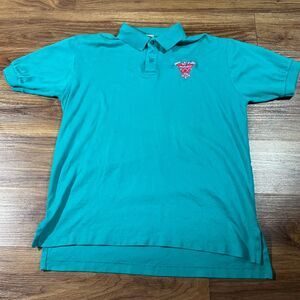 Stange Short Sleeve Polo Mens Indianapolis 500 May 26 1991 Blue Size Large